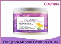 Mineral Oil Dead Sea Lavender Body Scrub For Legs Preventing Acne Cleansing Pores
