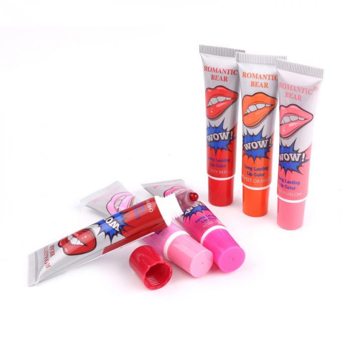 Romantic Cream Natural Makeup Lipstick Bear Baby Vitamin Magic Tattoo Pack