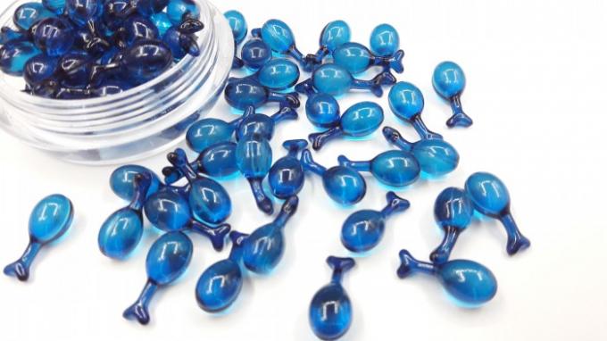 Nautral Seaweed Extract Skin Care Capsules , Blue Glow Capsules For Skin
