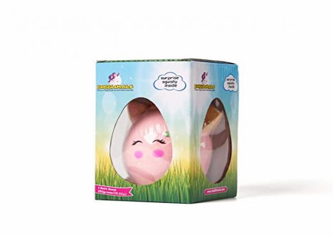 Girls Kids Bath Fizz Balls With Surprise Unicorn Squishy Toy Inside For Birthday Gift Huge 8.2Oz Egg
