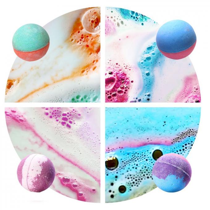 Cool Bubble Bath Bombs With Natural Plant Extracts / Bomb Bath Fizzers