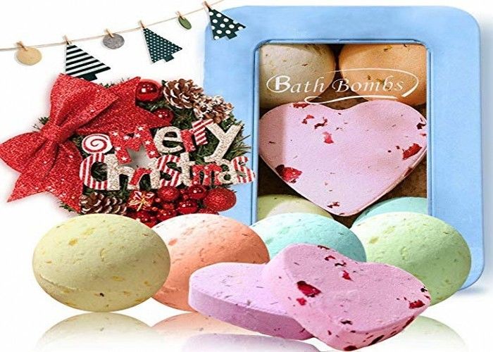 Natural Essential Oil Lush Spa Bath Bombs For Dry Skin Women Birthday Gift