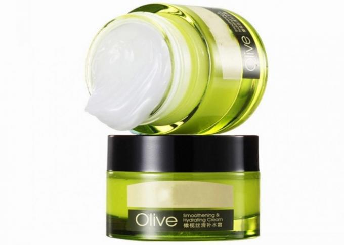 Olive Extract Natural Face Cream Hydrating Moisturizing Glycerin 50g Weight