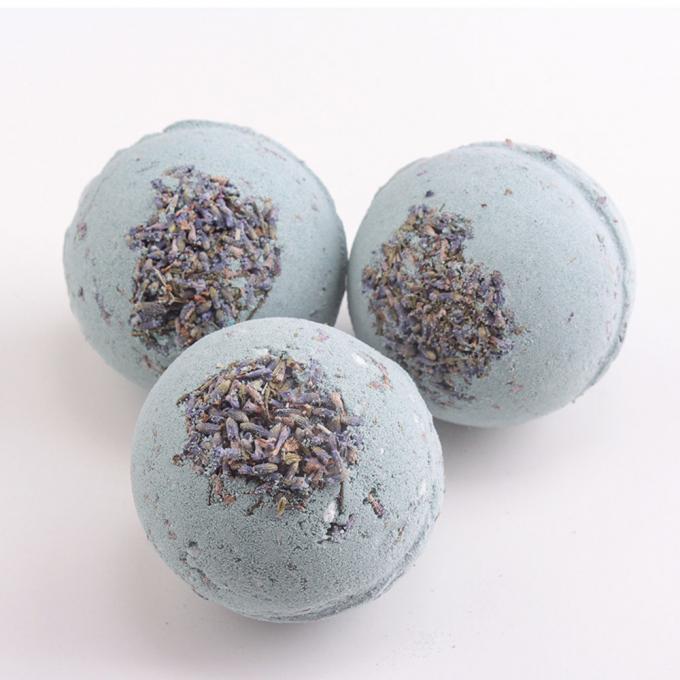 Lavender Bubble Natural Bath Bombs Handmade Sodium Bicarbonate Targeting Acne