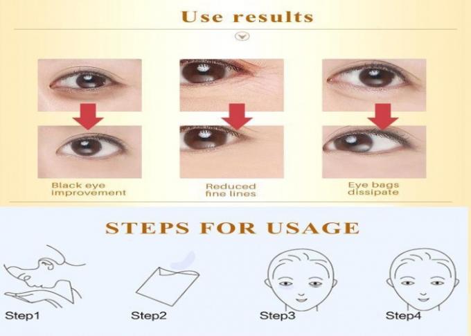 Black Mud Eye Patch Mask Moisturizing Amino Acid Ingredients For Puffy Eyes
