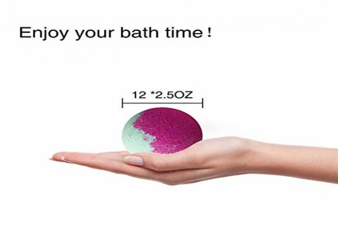 Multi Coloured Bath Bombs Gift Set 12 For Women And Kids / Lush Bath Bomb Pack
